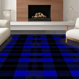 Stylish Modern Trellis Motif(Blue)