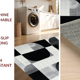 Chic Monochrome Lattice Design(Black)