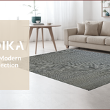 Ultra Soft Area Rug, Non Slip, Stain Resistant, Washable Area Rugs for Living Room, Bedroom, Stylish Modern Cheetah Inspired Decor(Gray)