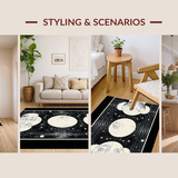 Chic Dark Toned Lunar Design(Ivory)