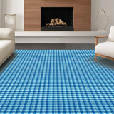 Classic Neutral Checkerboard Style(Blue)