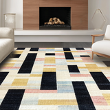 Chic Bow Motif Elegant Decorative Bathmat Aesthetic Home Accent(Beige)