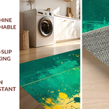 Elegant Distressed Artwork Influence(Green)