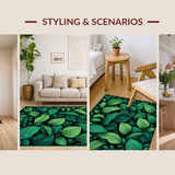 Contemporary Lush Foliage Design(Green)