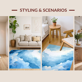 Calming Light Tone Swirl(Blue)