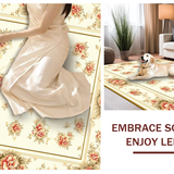 Delicate Cream Petal Motif(Beige)