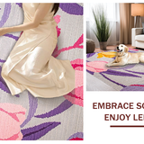 Lively Seasonal Flower Motif(Pink)