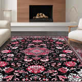 Contemporary Abstract Bloom Style(Black)