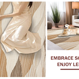 Vibrant Shapes Decorative(Beige)