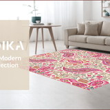 Ultra Soft Area Rug, Non Slip, Stain Resistant, Washable Area Rugs for Living Room, Bedroom, Abstract Modern Entryway Stain-Resistant Area Rug(Beige)