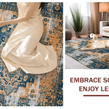 Chic Earthy Geometric Arrangement(Blue)