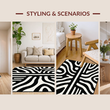 Eclectic Fun Zebra Graphic Style(Black)