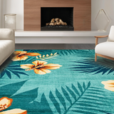 Chic Abstract Floral Aesthetic(Green)