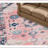 Tribal Floral Elegance in Pastels(Pink)