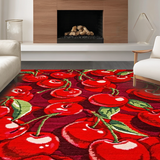 Lively Cheerful Cherry Imagery(Red)