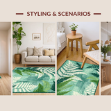 Chic Irregular Gradient Motif(Green)