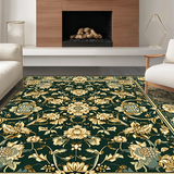 Chic Earthy Floral Trellis(Green)