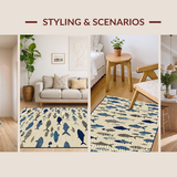 Rustic Earthy Fish Imagery(Beige)