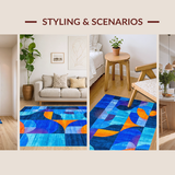 Lively Contemporary Wave Aesthetic(Blue)