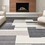 Luxurious Textured Geometric Statement(Gray)
