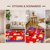 Charming Alphabetical Character Showcase(Red)