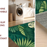 Playful Leafy Bathroom Charm(Green)