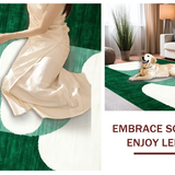 Elegant Textured Green Tones(Green)