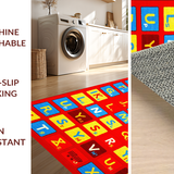 Brightly Colored Seasonal Learning Scene(Red)