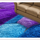 Ultra Soft Area Rug, Non Slip, Stain Resistant, Washable Area Rugs for Living Room, Bedroom, Shaggy Purple Playroom Carpet for Kids(Purple)