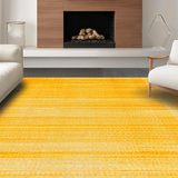 Ultra Soft Area Rug, Non Slip, Stain Resistant, Washable Area Rugs for Living Room, Bedroom, Sunny Warmth Farmhouse Essence(Yellow)