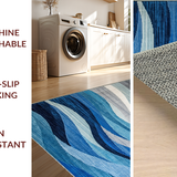 Contemporary Blue Toned Abstract(Blue)