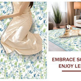 Tranquil Green and White Natural Theme(White)