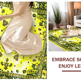 Artistic Nature Inspired Tapestry(Yellow)