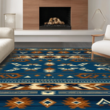 Artistic Blue and Brown Weave(Blue)