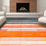 Funky Colorful Striped Aesthetic(Blue)