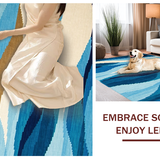 Lively Coastal Splash Visual(Blue)