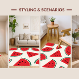 Bright Seasonal Welcome Mat(Red)