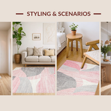 Chic Abstract Floral Inspiration(Pink)