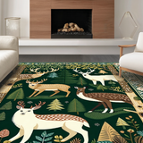 Transitional Earthy Textured Print(Green)