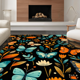 Fresh Modern Floral Imagery(Black)