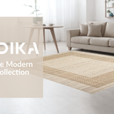 Elegant Minimalist Jute Circle(Beige)