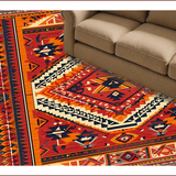 Ultra Soft Area Rug, Non Slip, Stain Resistant, Washable Area Rugs for Living Room, Bedroom, Machine Washable Western Bedroom Area Rug(Blue)
