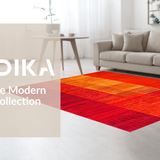 Artistic Fiery Swirl Design(Red)