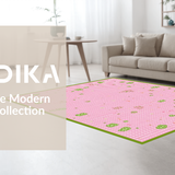 Charming Minimalist Geometric Layout(Pink)