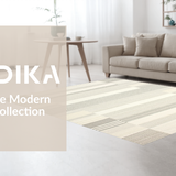 Contemporary Neutral Angled Design(Beige)