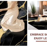 Contemporary Elegant Marble Influence(Black)