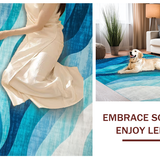 Charming Tie Dye Ocean Aesthetic(Blue)