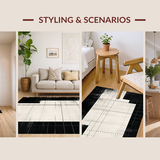 Contemporary Distressed Design(Beige)