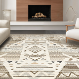 Chic Earthy Medallion Motif(Beige)