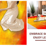 Lively Contemporary Artful Design(Red)